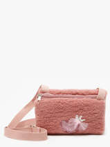 Kids Cross Body Tas Prinses Le voyage en panier Roze kids AHP301